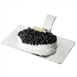 Piatto Degustazione Manico Argento 10x5,5cm (1296 Pezzi)