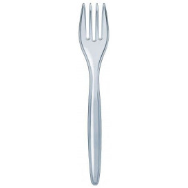Forchetta Plastica Luxury Trasparente 175mm (100 Pezzi)