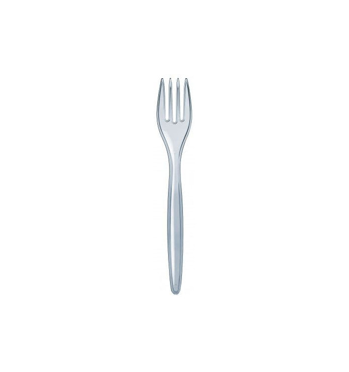 Forchetta Plastica Luxury Trasparente 175mm (100 Pezzi) Forchetta Plastica Luxury Trasparente 175mm (100 Pezzi)