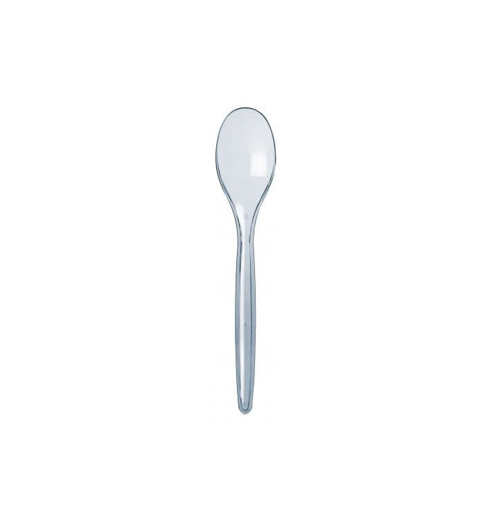 Cucchiaio Plastica Luxury Trasparente 175mm (2000 Pezzi) Cucchiaio Plastica Luxury Trasparente 175mm (2000 Pezzi)