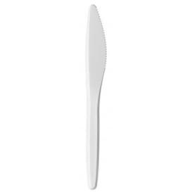 Coltello Plastique Luxury Bianco 175 mm (2000 Pezzi)