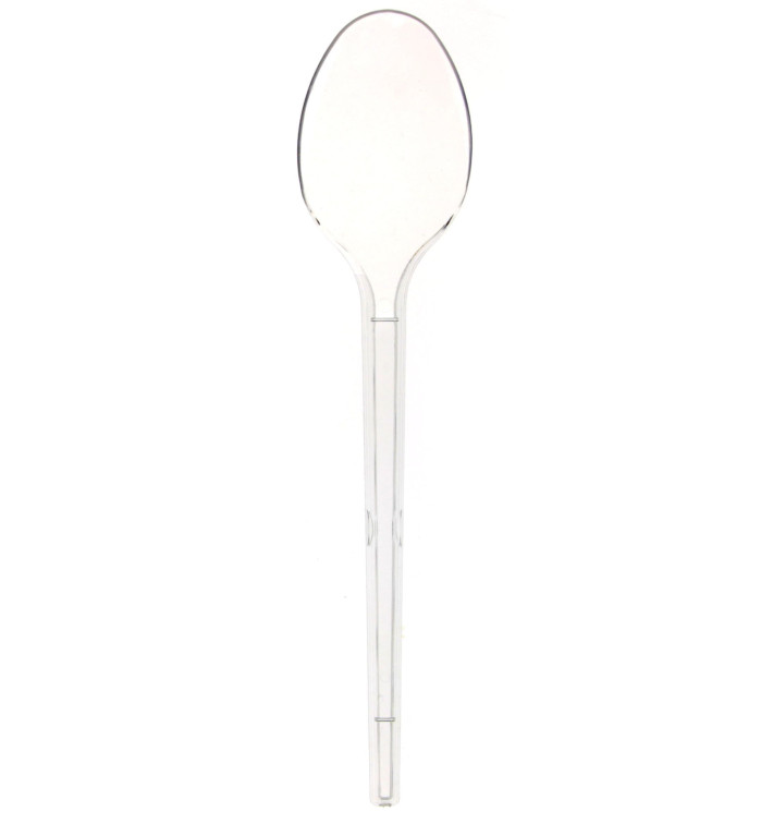 Cucchiaio di Plastica PS Transparente 170mm (3000 Pezzi) Cucchiaio di Plastica PS Transparente 170mm (3000 Pezzi)