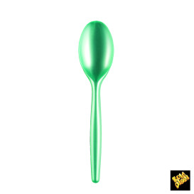 Cucchiaio di Plastica Easy PS Tiffany Perla 185mm (500 Pezzi)