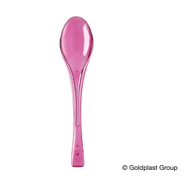 Cuchiaio di Plastica Fly Fucsia Transp. 145mm (3000 Pezzi)