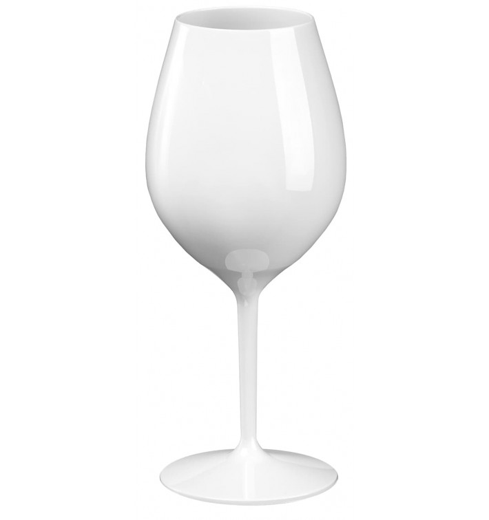 Calice Riutilizzabili da Vino Tritan Bianco 510ml (1 Pezzo) 