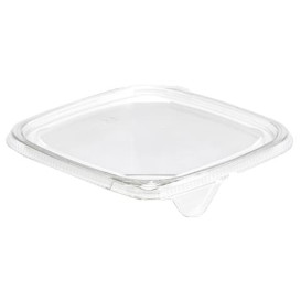 Coperchino Piatto Plastica Ciotola PET 120x120mm (1000 Pezzi)