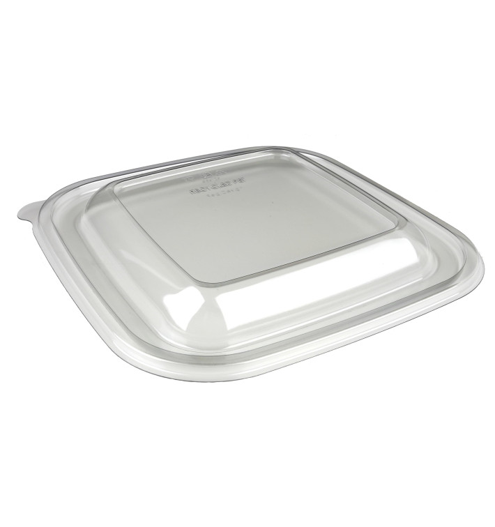 Coperchio di Plastica per Ciotola PET 120x120x70mm (300 Pezzi) Coperchio di Plastica per Ciotola PET 120x120x70mm (300 Pezzi)