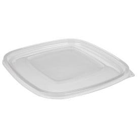 Coperchino Piatto di Plastica Ciotola PET 190x190mm (50 Pezzi)