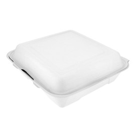 Contenitori Canna Zucchero Naturale 235x235x78mm (200 Pezzi)