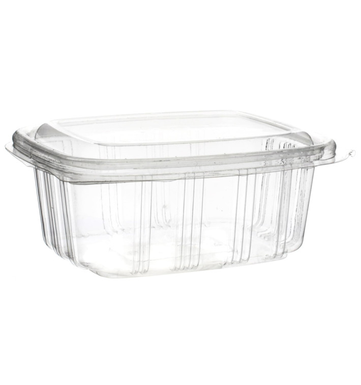 Contenitore Coperchio Alto OPS 370ml (50 Pezzi) Contenitore Coperchio Alto OPS 370ml (50 Pezzi)