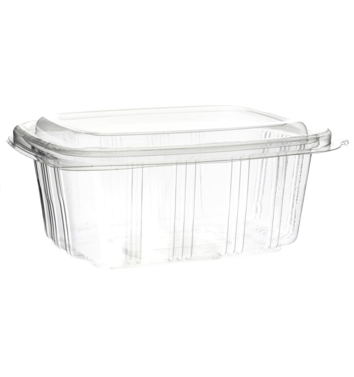 Contenitore Coperchio Alto OPS 750ml (50 Pezzi) Contenitore Coperchio Alto OPS 750ml (50 Pezzi)