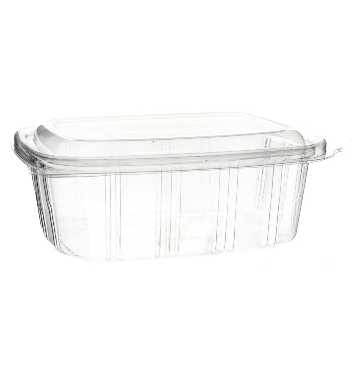 Contenitore Coperchio Alto OPS 1000ml (350 Pezzi) Contenitore Coperchio Alto OPS 1000ml (350 Pezzi)