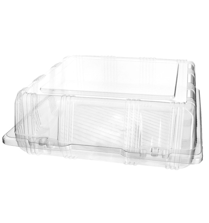 Contenitore Pasticceria PET 22x22x8cm (220 Pezzi) Contenitore Pasticceria PET 22x22x8cm (220 Pezzi)