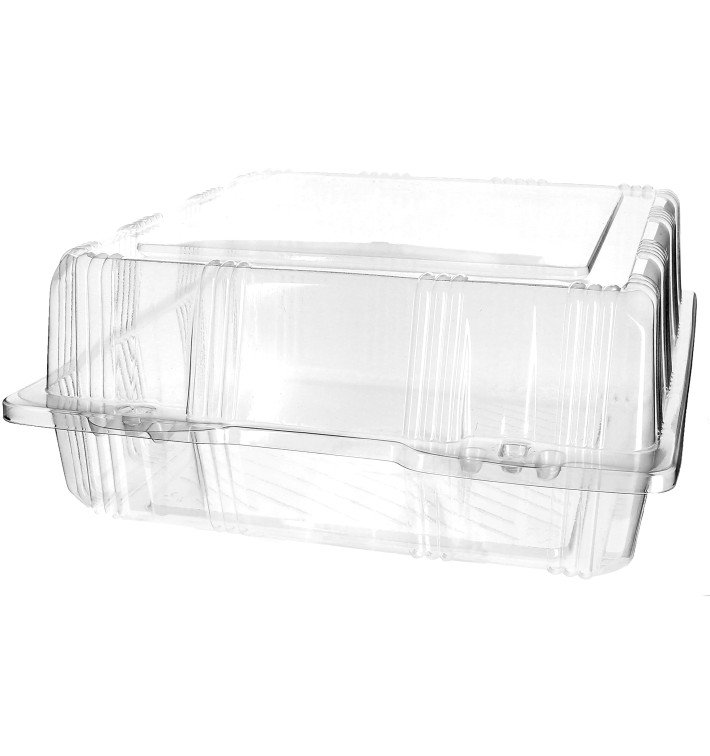 Contenitore Pasticceria PET 22x22x10cm (220 Pezzi) Contenitore Pasticceria PET 22x22x10cm (220 Pezzi)