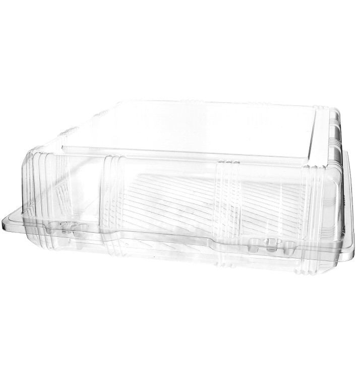 Contenitore Pasticceria PET 25x25x8cm (220 Pezzi) Contenitore Pasticceria PET 25x25x8cm (220 Pezzi)