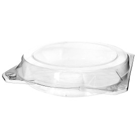 Contenitore Coperchio Pasticceria PET Ø23x5cm (23 Pezzi)