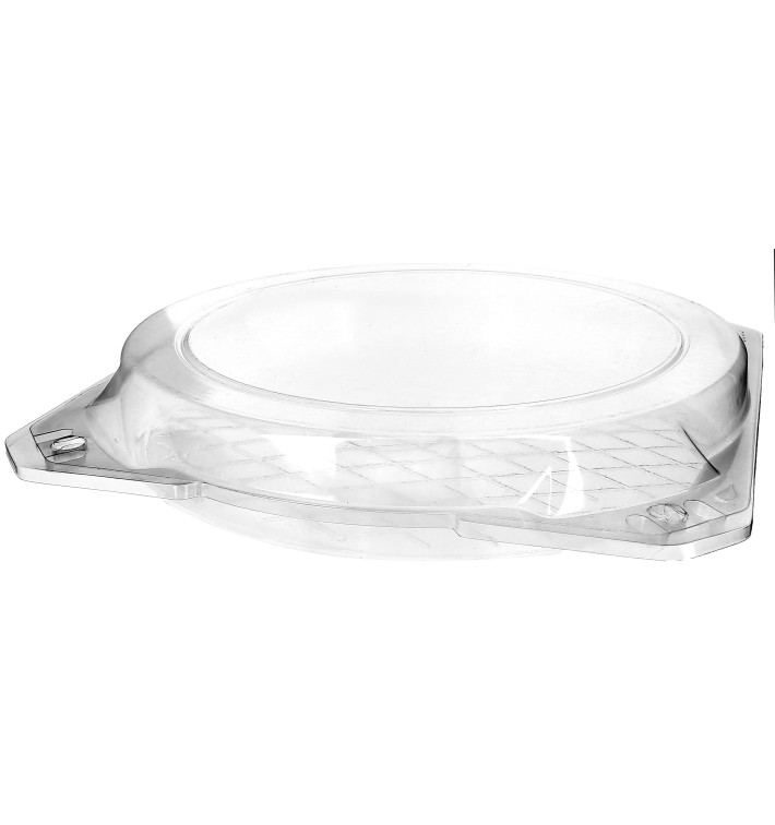 Contenitore Coperchio Pasticceria PET Ø27x5cm (100 Pezzi) Contenitore Coperchio Pasticceria PET Ø27x5cm (100 Pezzi)