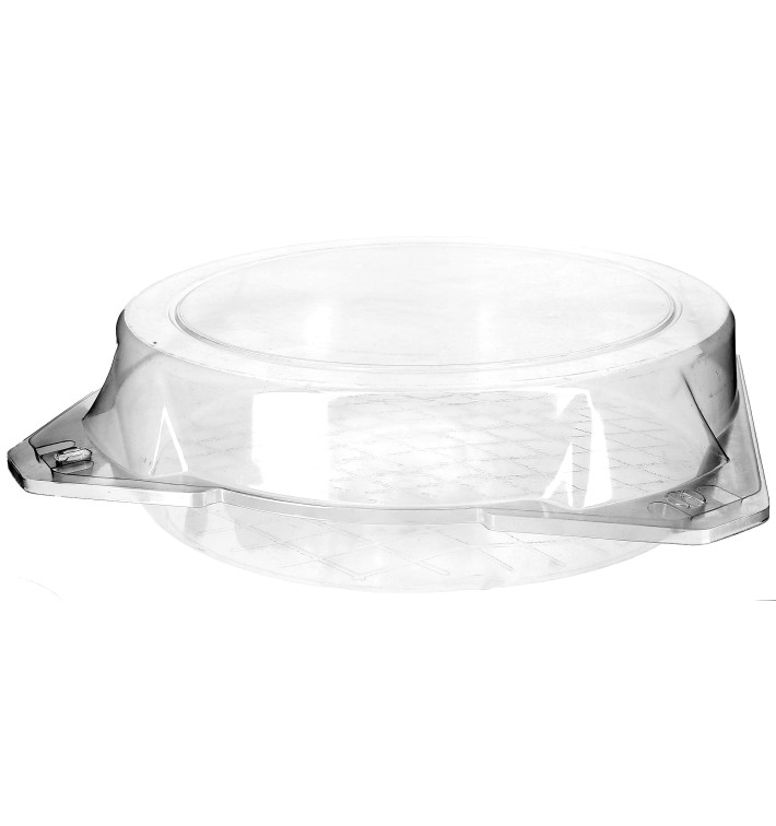 Contenitore Coperchio Pasticceria PET Ø27x8cm (25 Pezzi) Contenitore Coperchio Pasticceria PET Ø27x8cm (25 Pezzi)