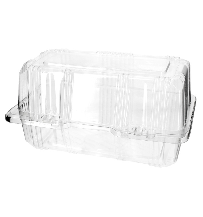 Contenitore Pasticceria PET 18x9,5x10cm (20 Pezzi) Contenitore Pasticceria PET 18x9,5x10cm (20 Pezzi)