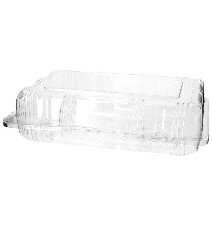 Contenitore Pasticceria PET 22x14,5x6cm (220 Pezzi) Contenitore Pasticceria PET 22x14,5x6cm (220 Pezzi)