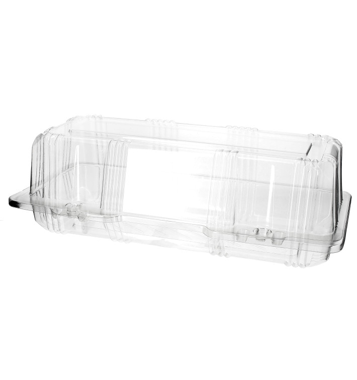 Contenitore Pasticceria PET 24x10x8cm (20 Pezzi) Contenitore Pasticceria PET 24x10x8cm (20 Pezzi)