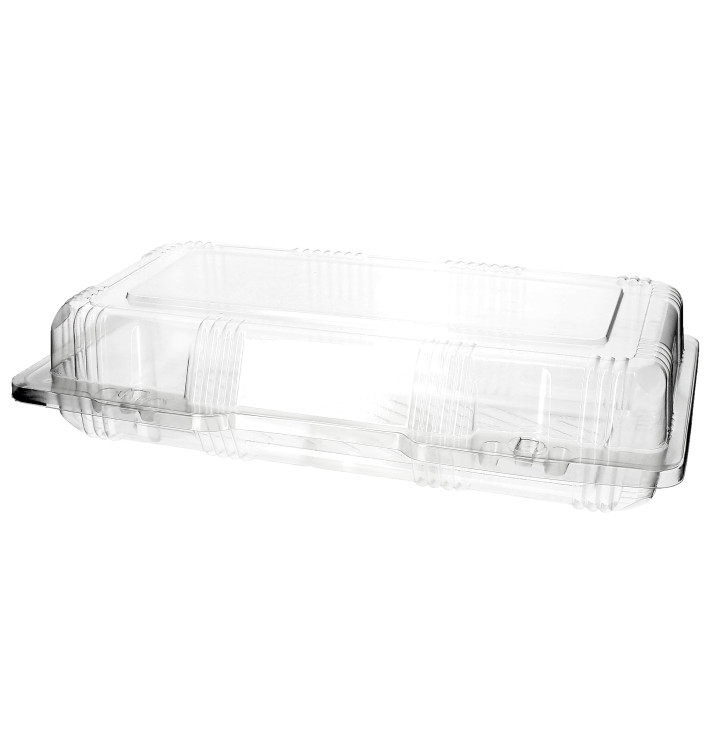 Contenitore Pasticceria PET 26x13x6cm (20 Pezzi) Contenitore Pasticceria PET 26x13x6cm (20 Pezzi)