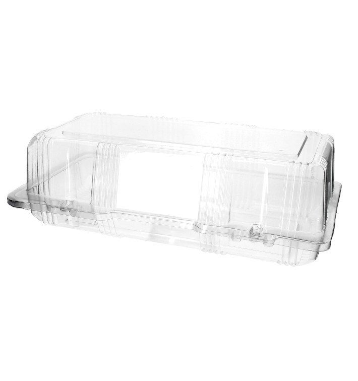 Contenitore Pasticceria PET 26x13x8cm (20 Pezzi) Contenitore Pasticceria PET 26x13x8cm (20 Pezzi)