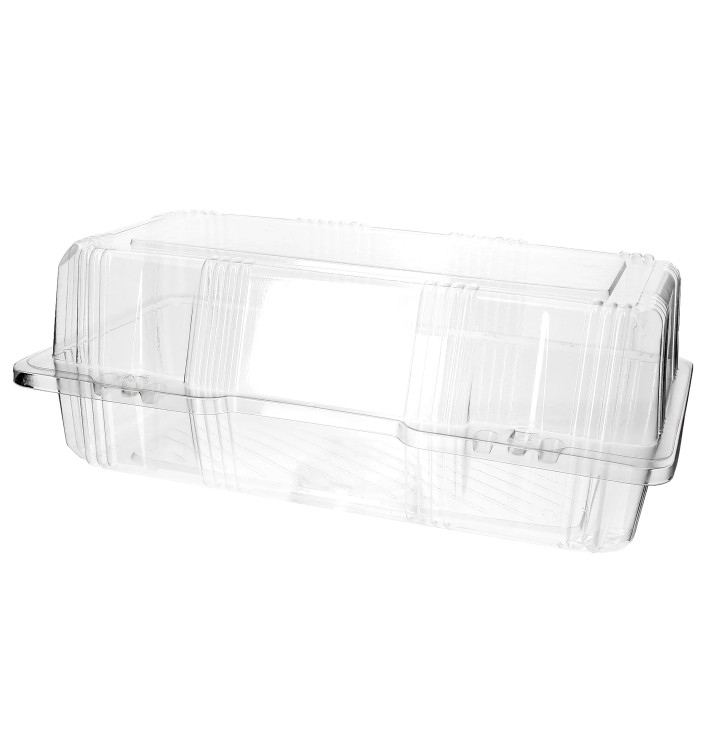 Contenitore Pasticceria PET 26x13x10cm (20 Pezzi) Contenitore Pasticceria PET 26x13x10cm (20 Pezzi)