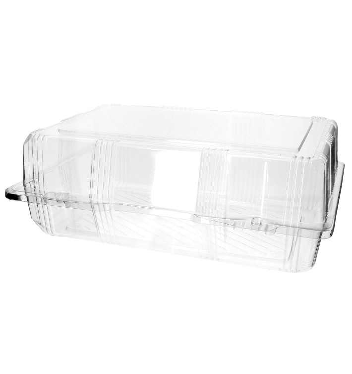 Contenitore Pasticceria PET 28x18x10cm (220 Pezzi) Contenitore Pasticceria PET 28x18x10cm (220 Pezzi)