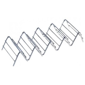 Supporto per Panini Acciaio 197x64x38mm (12 Pezzi)