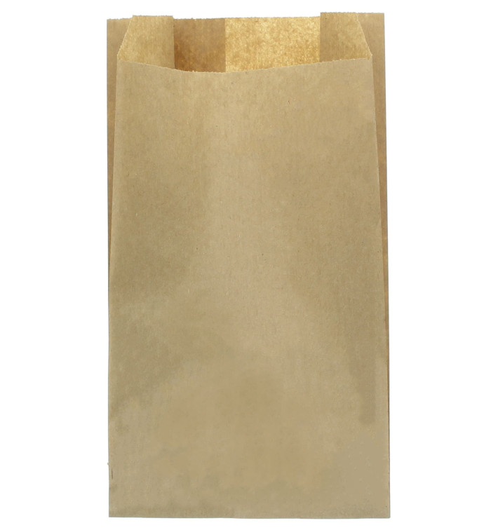 Sacchetto di Carta Kraft 12+6x20cm (250 Pezzi) Sacchetto di Carta Kraft 12+6x20cm (250 Pezzi)