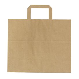 Buste Shopper in Carta Kraft 70g 32x20x23cm (250 Pezzi)