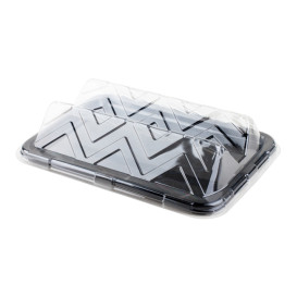 Coperchio Plastica Vassoio 35x24x8 cm (5 Pezzi)