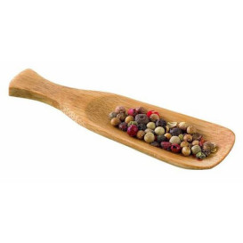 Cucchiaio Bambu Degustazione Baseball 10x3cm (24 Pezzi)
