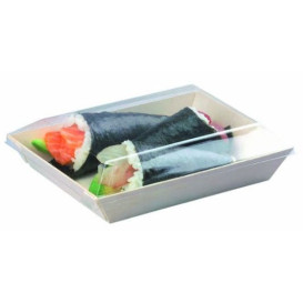 Coperchio di Plastica PET 13x6,5cm (100 Pezzi)