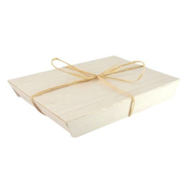 Coperchio di Legno 15,5x8,5cm (100 Pezzi)
