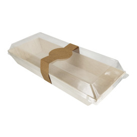 Coperchio di Plastica PET 21,5x8,5cm (25 Pezzi)