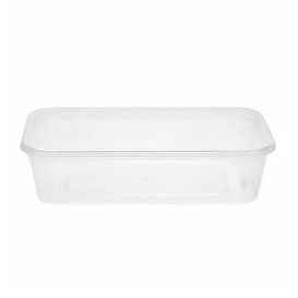 Contenitori di Plastico Rettangolare PP 500ml (500 Pezzi)