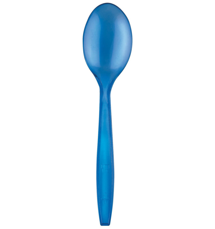 Cucchiaio di Plastica PS Premium Blu 190mm (1000 Pezzi) Cucchiaio di Plastica PS Premium Blu 190mm (1000 Pezzi)