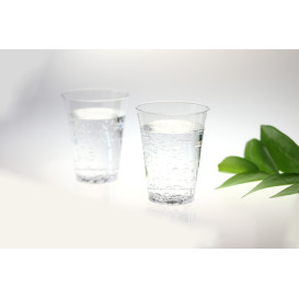 Bicchiere di Plastica PS Iniettato Trasparente 250 ml (500 Pezzi)