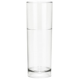 Bicchiere Riutilizzabile SAN Tumbler Trasparente 200ml (6 Pezzi)