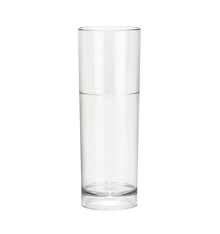 Bicchiere Riutilizzabile SAN Tumbler Trasparente 200ml (6 Pezzi) Bicchiere Riutilizzabile SAN Tumbler Trasparente 200ml (6 Pezzi)