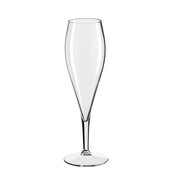 Calice Flute Riutilizzabili Transparent Tritan 375ml (1 Pezzi) Calice Flute Riutilizzabili Transparent Tritan 375ml (1 Pezzi)