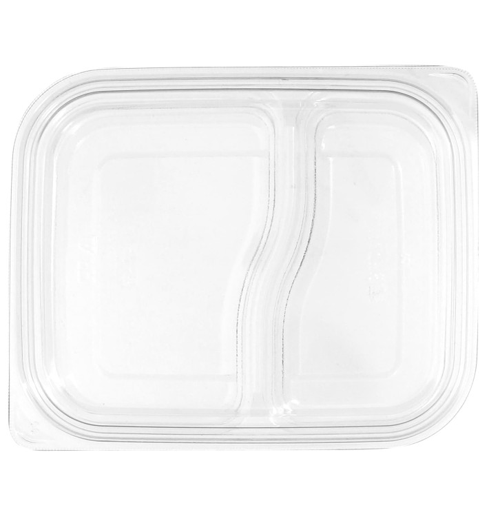 Coperchio Piatto per Contenitori PET 18x15cm (450 Pezzi) Coperchio Piatto per Contenitori PET 18x15cm (450 Pezzi)