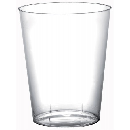 Bicchiere di Plastica Moon Transparent PS 320ml (20 Pezzi)