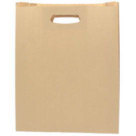 Sacchetti Carta Hawanna Manico Fagiolo 41+10x42cm (250 Pezzi)