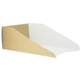 Vassoio di Carta per Gaufres 16x10cm (800 Pezzi)