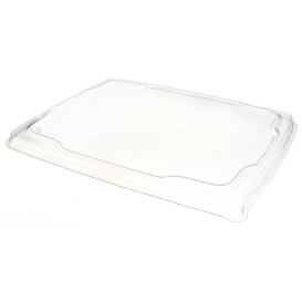 Coperchio Plano Plastica Trasp. Vassoio 316x265mm (50 Pezzi)