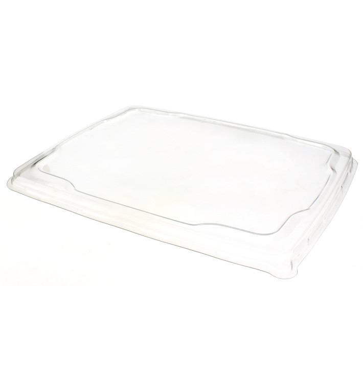 Coperchio Plano Plastica Trasp. Vassoio 316x265mm (50 Pezzi) Coperchio Plano Plastica Trasp. Vassoio 316x265mm (50 Pezzi)