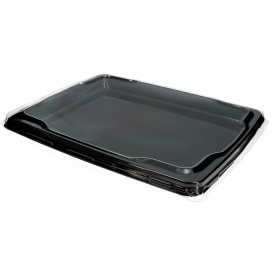 Coperchio Plano Plastica Trasp. Vassoio 316x265mm (50 Pezzi)